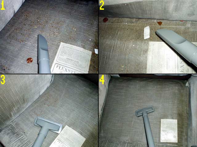 Quake couch comes clean!